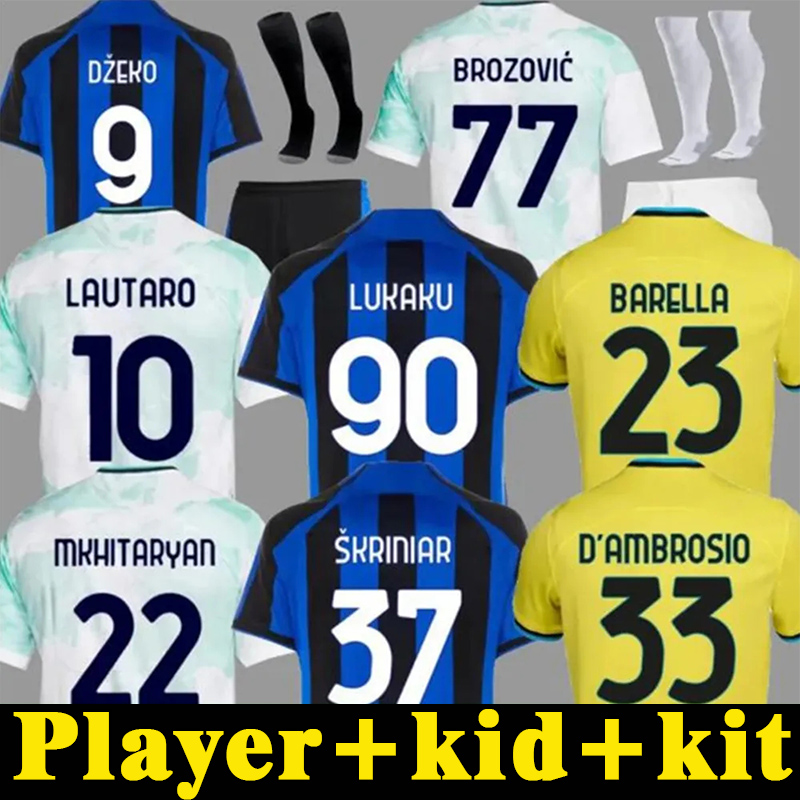 LUKAKU soccer jerseys BARELLA CORREA INTERS DZEKO GIROUD IBRAHIMOVIC LAUTARO MILANS THEO BRAHIM 22 23 football shirt 2 uniforms men kids kits sets, 3rd
LUKAKU soccer jerseys BARELLA CORREA INTERS DZEKO GIROUD IBRAHIMOVIC LAUTARO MILANS THEO BRAHIM 22 23 football shirt 2 uniforms men kids kits sets, 3rd