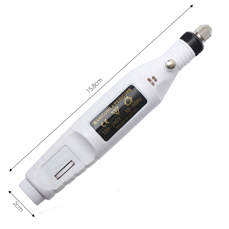 Nail Manicure Set Professional Electric Nail Drill Machine Pedicure Manicure Drill Set Milling Cutters Set Nail File 20000RPM Polishing Equipment 2305