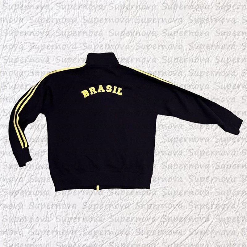 Men s Pants Ritsleting Hoodie 2000 Sampah Gotik Jaket Y2K Estetika Retro Bintang Lima Brasil Hijau Kaus Huruf Bordir 230517