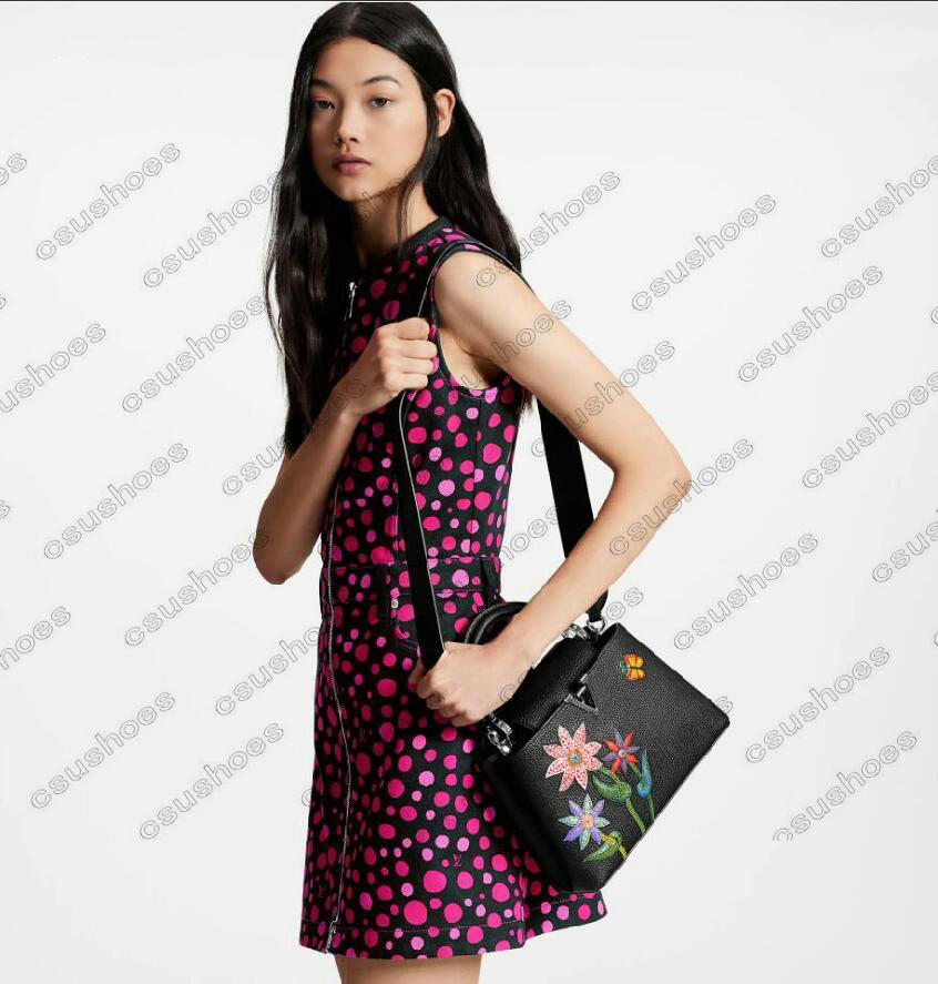 X YK Capucines BB Mini Bag MM Tote Flowers Print Leather Shoulder Bags GM Flap Cross Body Clutch Handbag Womens Luxurys Designers Handbags Purses M21754 M21755 M21756
X YK Capucines BB Mini Bag MM Tote Flowers Print Leather Shoulder Bags GM Flap Cross Body Clutch Handbag Womens Luxurys Designers Handbags Purses M21754 M21755 M21756