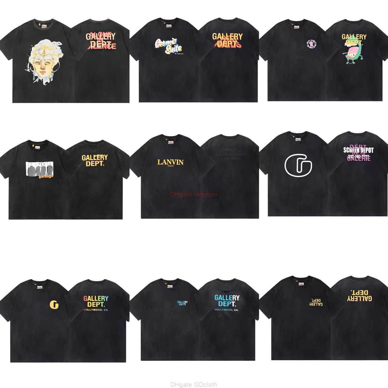 Designer Fashion Clothing Tees Tshirt 2023 New Galleryes Depts High Street Washed Old Loose Cotton Couple Short Sleeve Tshirt Luxury Casual Tops Streetwear Rock Hip, G99 washed black
Designer Fashion Clothing Tees Tshirt 2023 New Galleryes Depts High Street Washed Old Loose Cotton Couple Short Sleeve Tshirt Luxury Casual Tops Streetwear Rock Hip, G99 washed black
