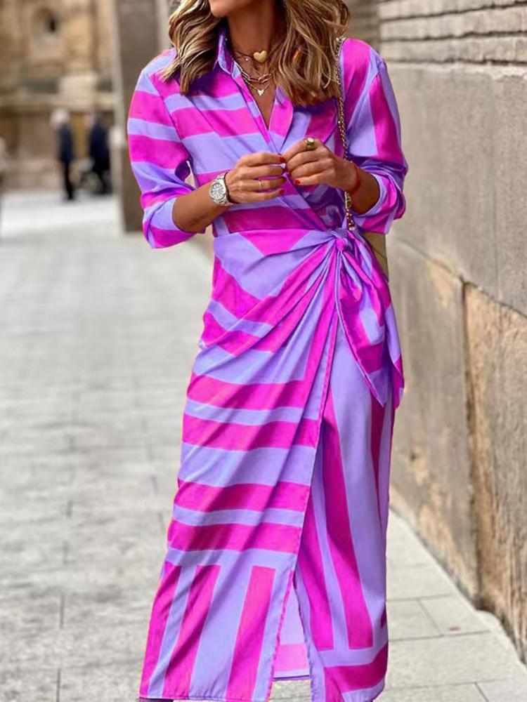 Dresses New Spring Summer One Piece Printed Dress Long Sleeve Temperament Shirt Long Skirt Holiday Party Dress for Women Robe Dresses, Blue sky
Dresses New Spring Summer One Piece Printed Dress Long Sleeve Temperament Shirt Long Skirt Holiday Party Dress for Women Robe Dresses, Blue sky