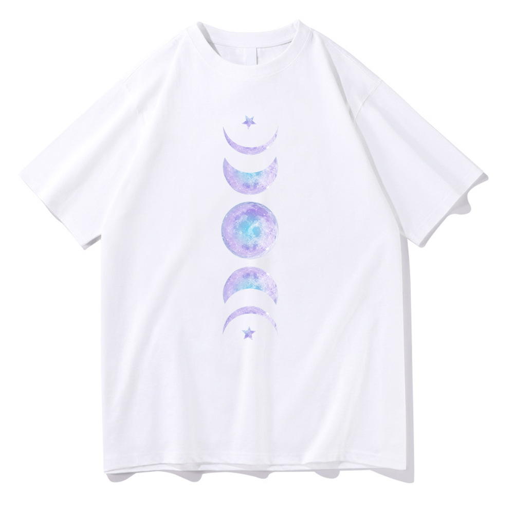 Designer T-shirt Boys and Girls Short Sleeve Women's Fashion Moon Print Loose casual Harajuku Ton Sleeve Women's Breathable Casual XS-XXXXL, Choose the following color as the standa
Designer T-shirt Boys and Girls Short Sleeve Women's Fashion Moon Print Loose casual Harajuku Ton Sleeve Women's Breathable Casual XS-XXXXL, Choose the following color as the standa