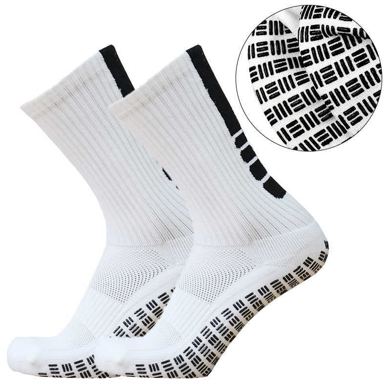 Sports Socks New Sports Football Socks Men Women Silicone Anti Slip Grip Soccer Socks calcetas antideslizantes de futbol J230517