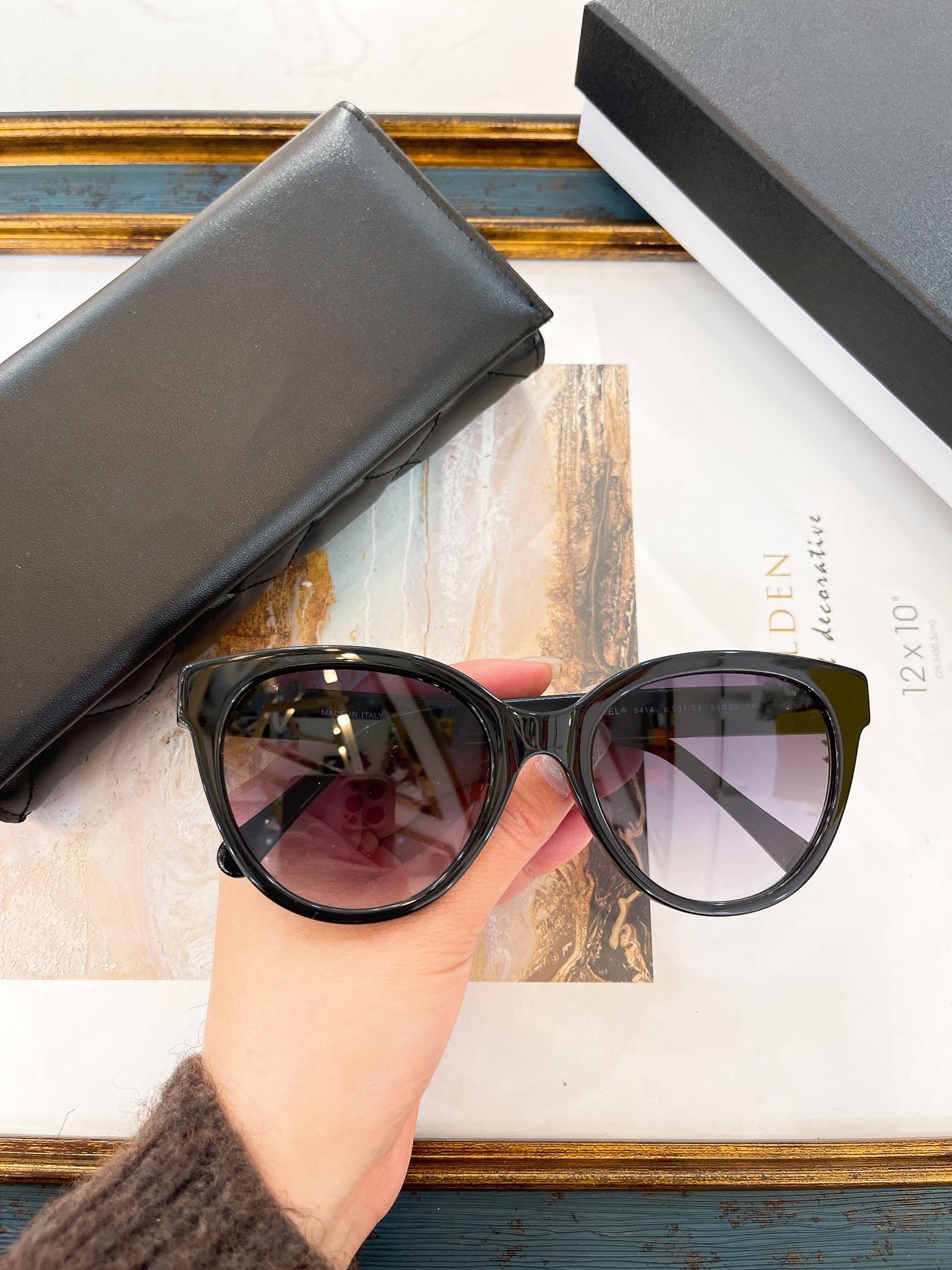 high quality 5414 Sunglasses round sunglasses Top ch designer sunglasses famous Classic retro brand eyeglass fashion design women sunglasses uv400
high quality 5414 Sunglasses round sunglasses Top ch designer sunglasses famous Classic retro brand eyeglass fashion design women sunglasses uv400