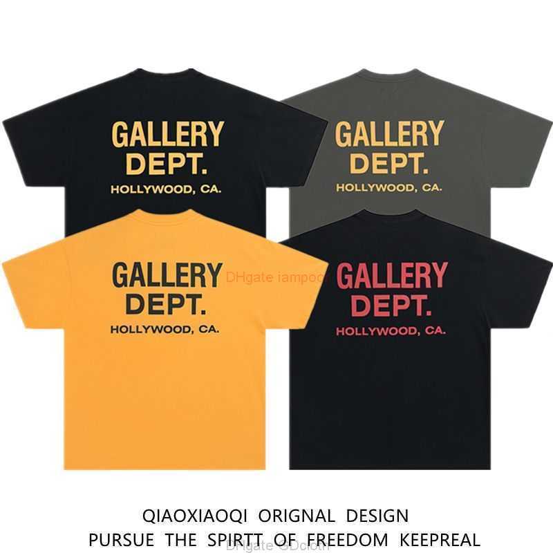 Designer Fashion Clothing Tees Tshirt Galleryes Depts American High Street Fashion Brand Summer Casual Letter Print Loose Fit Mens Womens Cotton Short Sleeve Tshir, Black print yellow
Designer Fashion Clothing Tees Tshirt Galleryes Depts American High Street Fashion Brand Summer Casual Letter Print Loose Fit Mens Womens Cotton Short Sleeve Tshir, Black print yellow