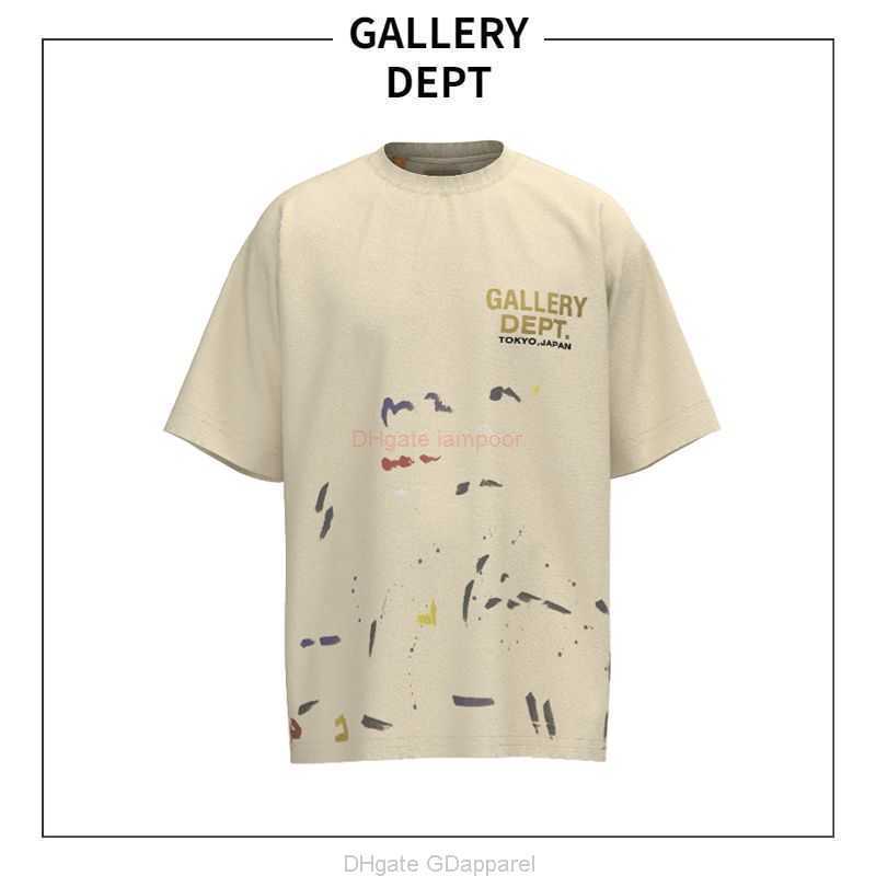 Designer Fashion Clothing Tees Tshirt Galleryes deptes Worn Out Wash Speckled Ink Short Sleeve Men's Pure Cotton Casual Loose Fashion Brand Insider Couple T-shirt, Black
Designer Fashion Clothing Tees Tshirt Galleryes deptes Worn Out Wash Speckled Ink Short Sleeve Men's Pure Cotton Casual Loose Fashion Brand Insider Couple T-shirt, Black