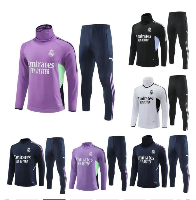Soccer Tracksuits Sets Real madrids Half Zipper TRACKSUIT set 22 23 24 men football kit chandal futbol survetement madrides TRAINING suit soccer jacket, As picture
Soccer Tracksuits Sets Real madrids Half Zipper TRACKSUIT set 22 23 24 men football kit chandal futbol survetement madrides TRAINING suit soccer jacket, As picture