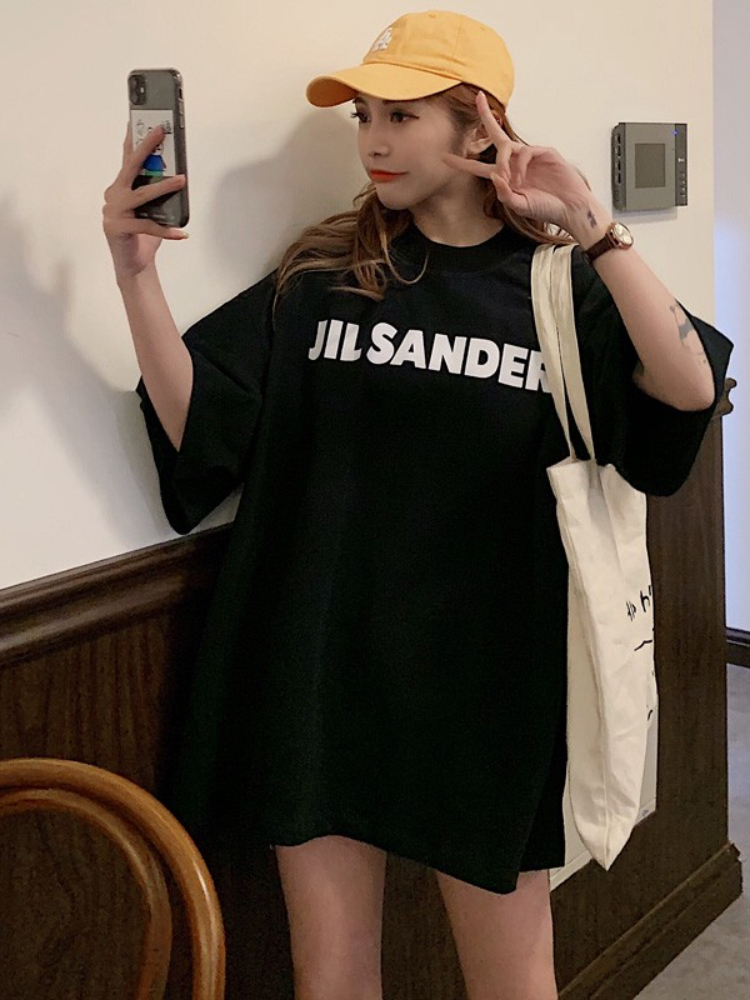 Men s T Shirts Juspinice T Shirt Wanita Musim Panas Jepang Korea Bulat Leher Longgar Lengan Pendek Pullover Kasual Pakaian Putih 230517