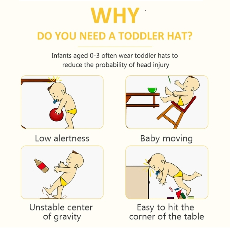 Caps Hats Baby Helmet Head Protection Baby Safety in Home Boys Girls Learn To Walk Child Protect Helmet Hat For kids Toddler Infan 230517