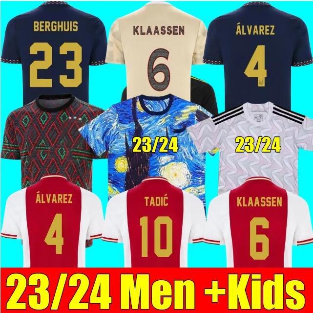 TADIC 21 22 23 24 Soccer Jerseys BASSEY BERGHUIS Third black Kit KLAASSEN BERGWIJN MARLEY away football shirts men kids uniforms CRUYFF training cloth
TADIC 21 22 23 24 Soccer Jerseys BASSEY BERGHUIS Third black Kit KLAASSEN BERGWIJN MARLEY away football shirts men kids uniforms CRUYFF training cloth