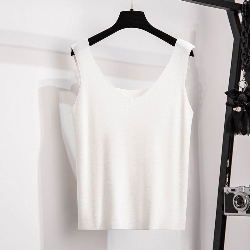 Camisoles Tanks 160Kg Plus Size Women's Summer Knitted Camisole Bust 150-160cm 6XL 7XL 8XL 9XL 10XL Loose Sleeveless Vest Base Thin Shirt 230518