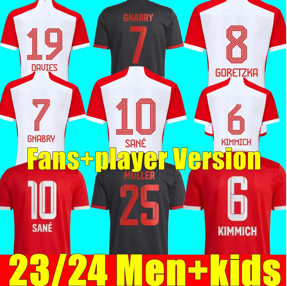 23 24 MUSIALA soccer jerseys SANE 2023 2024 football shirt GORETZKA GNABRY BAYERNS mUNIch camisa de futebol men kids kits KIMMICH fans player sets, 23/24 adult home+player version
23 24 MUSIALA soccer jerseys SANE 2023 2024 football shirt GORETZKA GNABRY BAYERNS mUNIch camisa de futebol men kids kits KIMMICH fans player sets, 23/24 adult home+player version