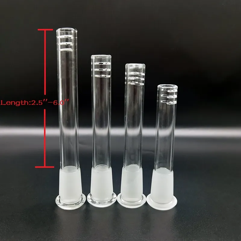 Water Pipe Hookahs Glass Downstem For Bong Beaker Smoke Accessories 14mm 18mm Male Female Joint 2.5inch To 6.5inch With 6 Cuts Down Stem Reducer Adapter Pipes
Water Pipe Hookahs Glass Downstem For Bong Beaker Smoke Accessories 14mm 18mm Male Female Joint 2.5inch To 6.5inch With 6 Cuts Down Stem Reducer Adapter Pipes