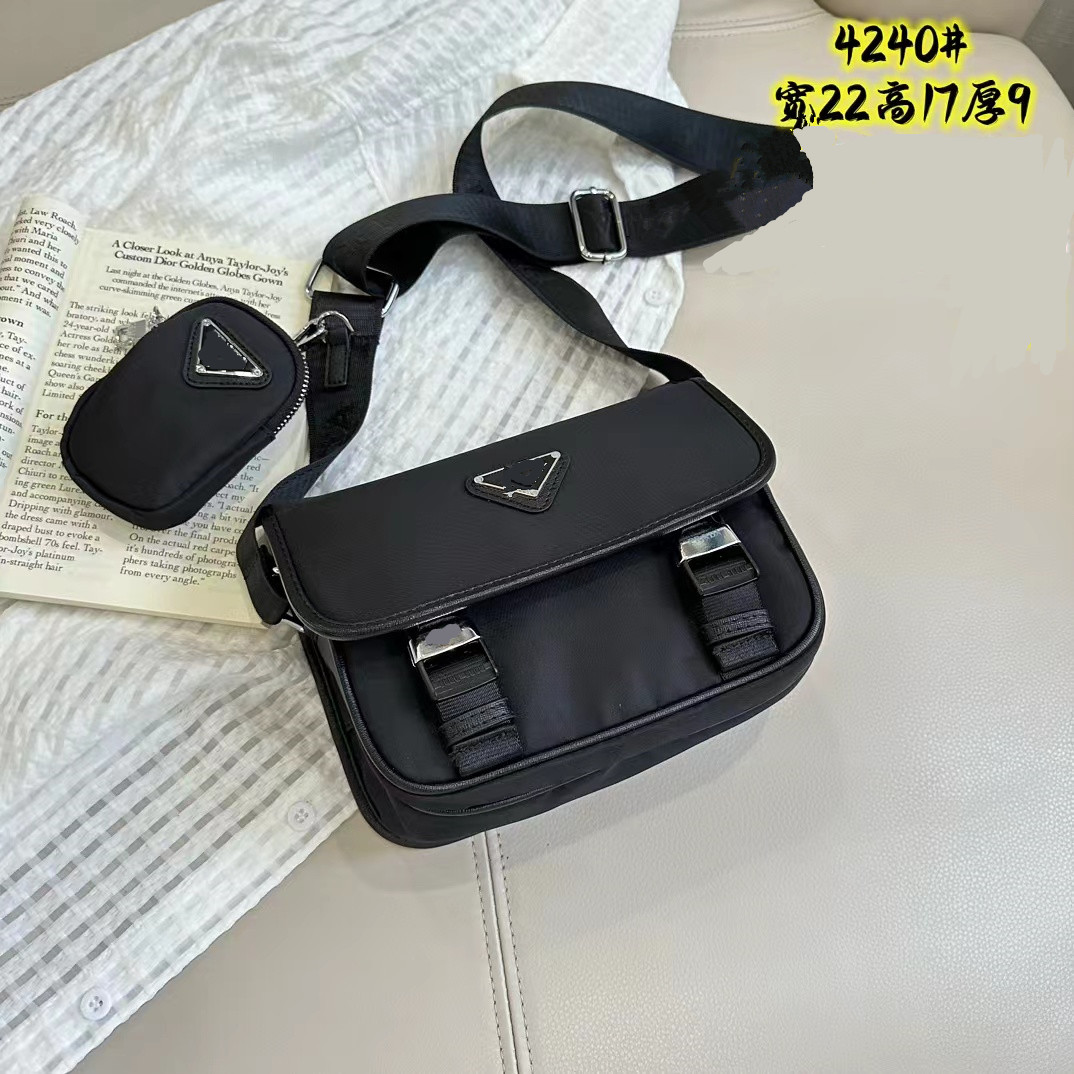 Brand Designer Bags Wholesale new canvas cross Body bag men messenger bag classic cross body satchel waterproof canvas shoulder bag parachute fabric men purse, Black#2
Brand Designer Bags Wholesale new canvas cross Body bag men messenger bag classic cross body satchel waterproof canvas shoulder bag parachute fabric men purse, Black#2