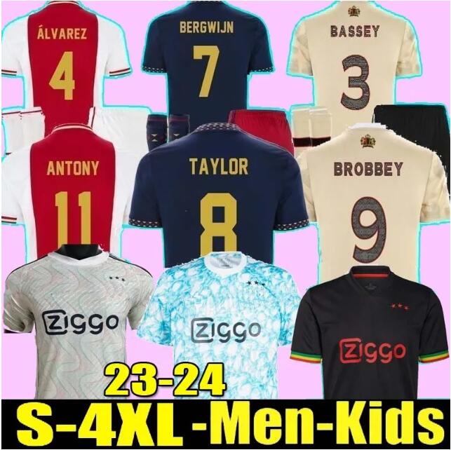 TADIC 21 22 23 24 Soccer Jerseys BASSEY BERGHUIS Third black Kit BERGWIJN CRUYFF 2023 away Retro football shirts men kids uniforms aJaXS pre-match, 22/23 away player
TADIC 21 22 23 24 Soccer Jerseys BASSEY BERGHUIS Third black Kit BERGWIJN CRUYFF 2023 away Retro football shirts men kids uniforms aJaXS pre-match, 22/23 away player