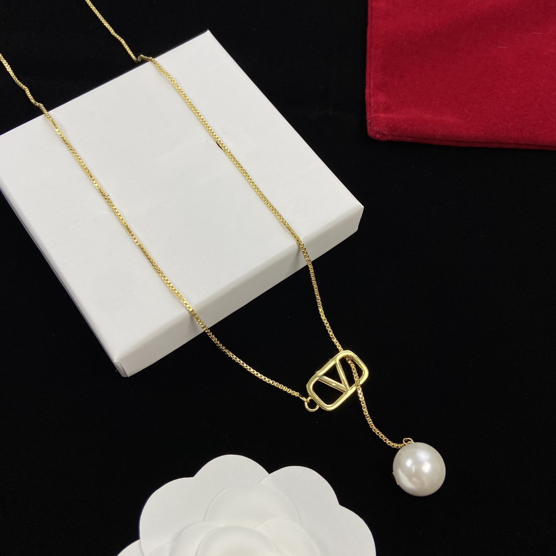 2023 necklace New Fashion Womens Big Circle Simple Stud necklace Hoop Earrings for Woman