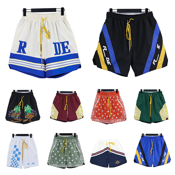 Designer shorts Mens shorts letter printed shorts summer fashion patchwork loose cool shorts