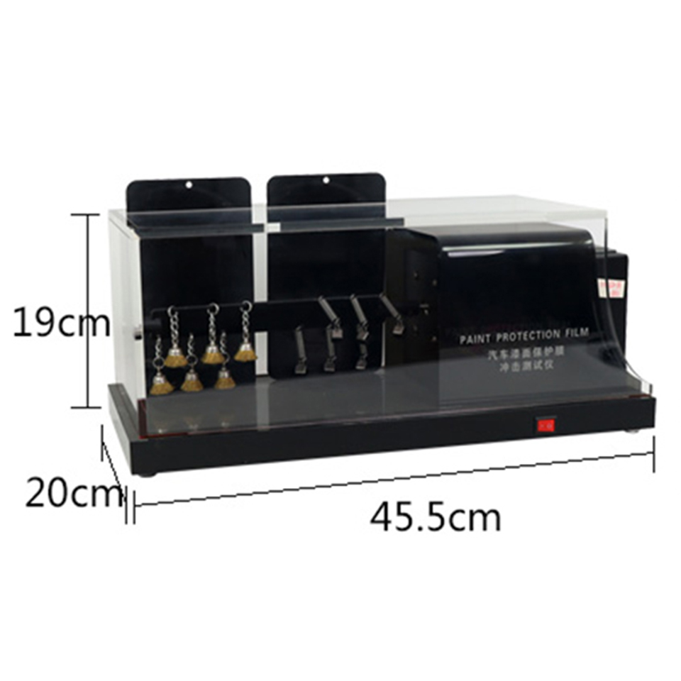 Professional Gravelometer Testing Equipment for Auto PPF | Large Smart Impact Tester Machine for Paint Film Resistance & Demo Use MO-620B