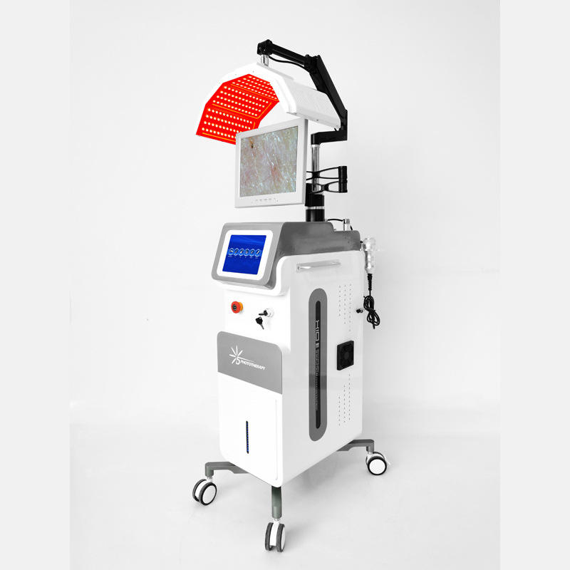 Salon 10 In 1 PDT Water Deep Clean Facial Machine 7 Colors Pdt Light Therapy Machine With Bio RF