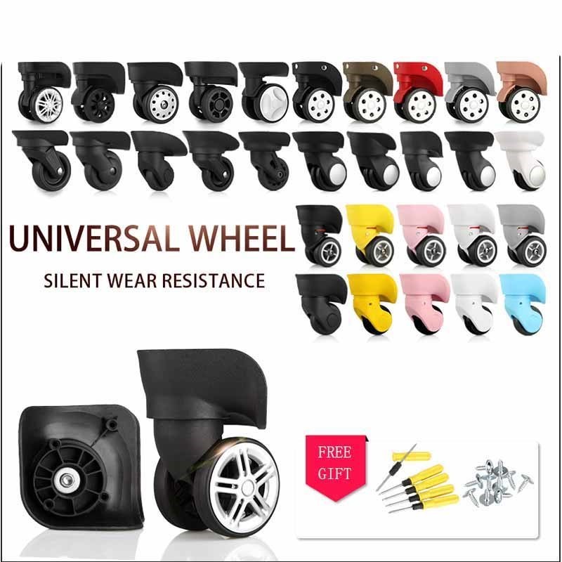 Bag Parts Accessories Trolley wheels travel luggage mute universal replacement 20 inch 28 230517