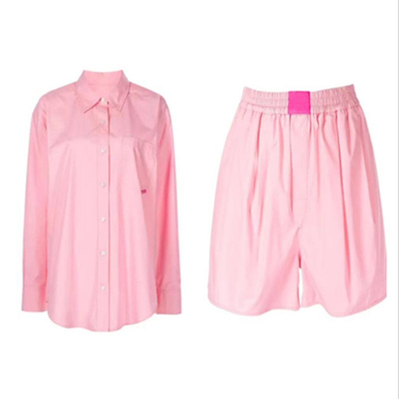 Designer shirts womens shirt lapel pink skirt shishorts women suit long shirt, skirt slim fitting sexy waist fashionable versatile skirt casual short
Designer shirts womens shirt lapel pink skirt shishorts women suit long shirt, skirt slim fitting sexy waist fashionable versatile skirt casual short