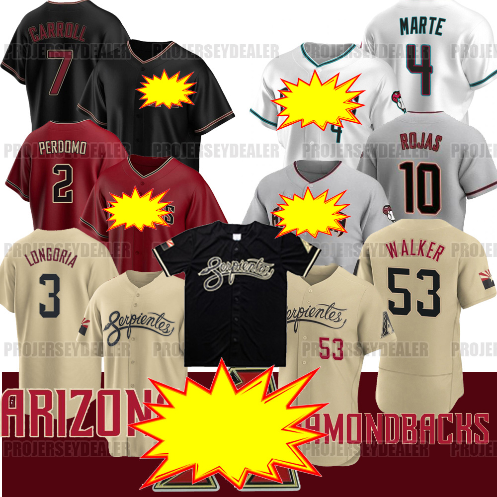 Diamondbacks 2023 Serpientes Jersey Corbin Carroll Evan Longoria Geraldo Perdomo Jake McCarthy Josh Rojas Ketel Marte Christian Walker Gurriel Jr. Arizona Thomas, Red flex base mens s-3xl
Diamondbacks 2023 Serpientes Jersey Corbin Carroll Evan Longoria Geraldo Perdomo Jake McCarthy Josh Rojas Ketel Marte Christian Walker Gurriel Jr. Arizona Thomas, Red flex base mens s-3xl