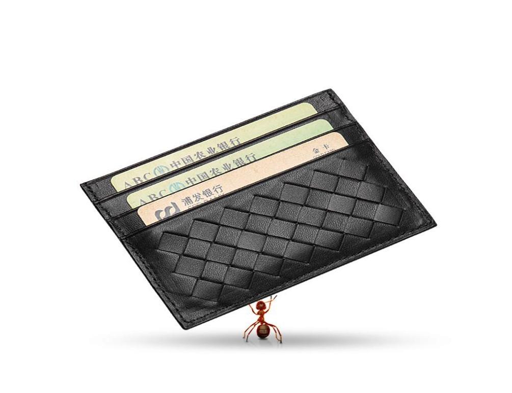 Card Holders 2021 Genuine Leather Weave Men Women Unisex Wallets Credit ID Holder Mini Wallet Case Purse HandWoven3925851, Black
Card Holders 2021 Genuine Leather Weave Men Women Unisex Wallets Credit ID Holder Mini Wallet Case Purse HandWoven3925851, Black