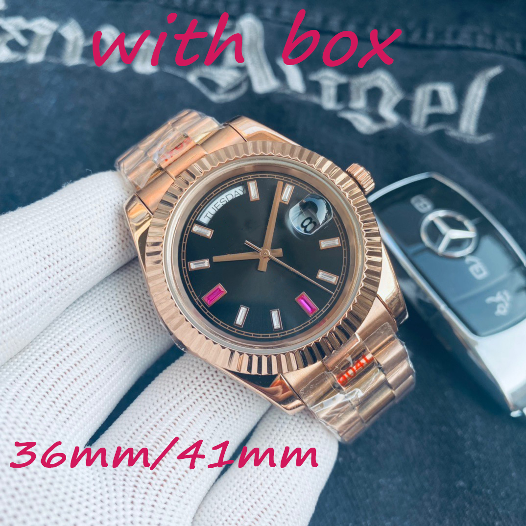 Men High quality watch 36/41mm designer watches for women mechanical stainless steel watch rose gold dial watch Couples Style Classic Wristwatches, Tool
Men High quality watch 36/41mm designer watches for women mechanical stainless steel watch rose gold dial watch Couples Style Classic Wristwatches, Tool