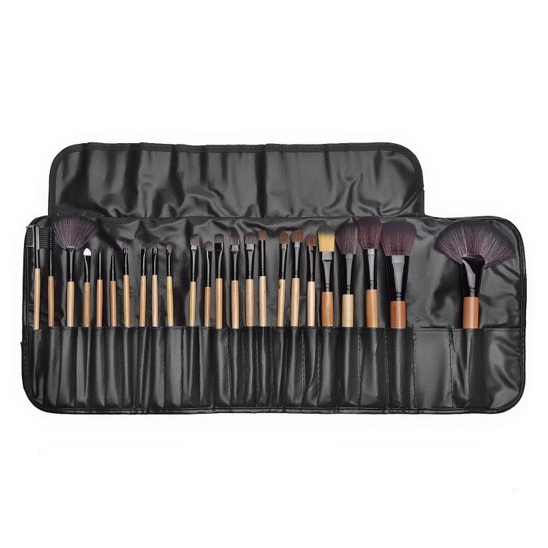Cosmetics Brushes Gift Bag Of 24 pcs Makeup Brush Sets Professional Eyebrow Powder Foundation Shadows Make Up Tools