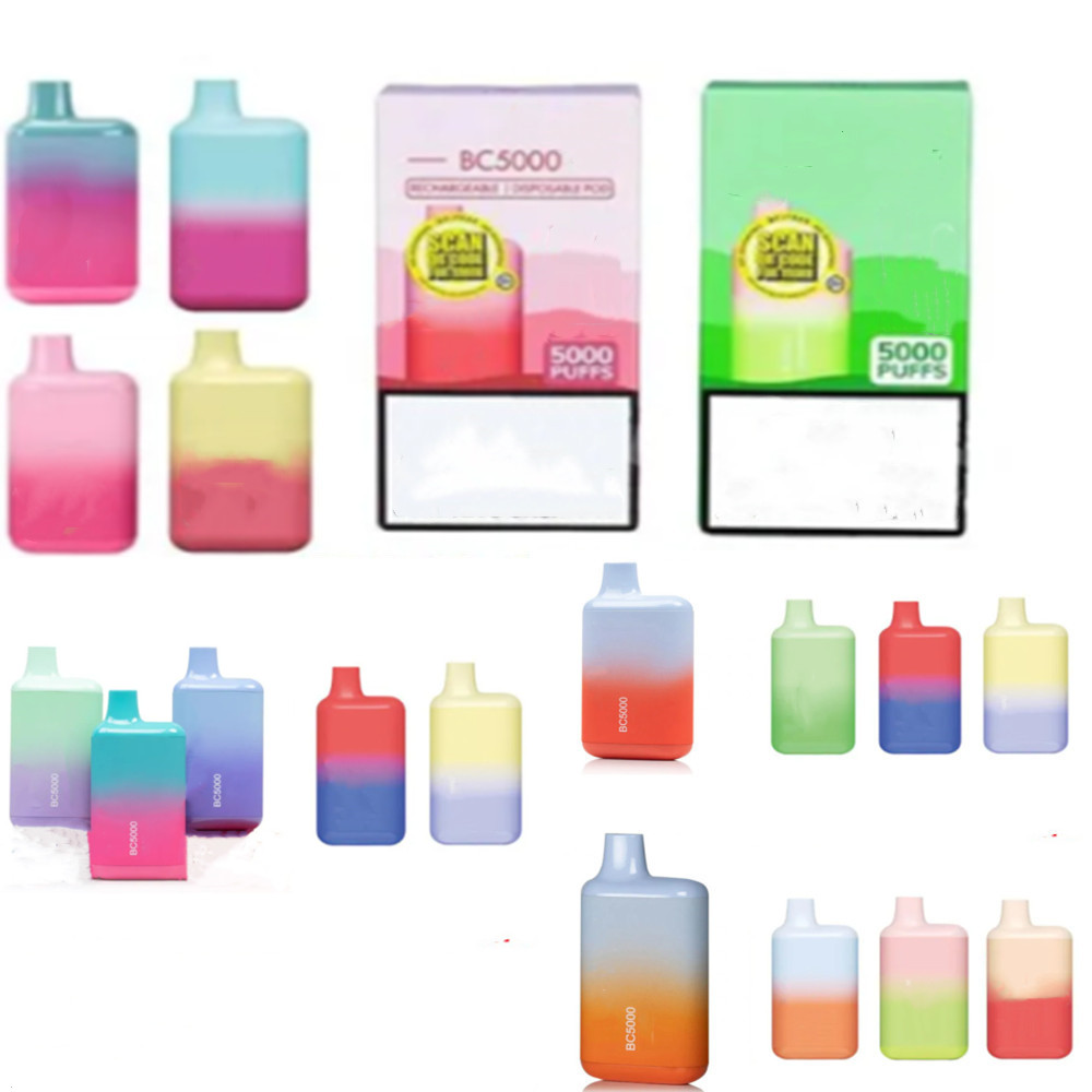 Authentic Elf BC5000 prefilled disposables vapes e cigarette Vape Pen Puff 5000 13ml Rechargeable battery 650mAh 5% vs lfbar 10 pack Original
Authentic Elf BC5000 prefilled disposables vapes e cigarette Vape Pen Puff 5000 13ml Rechargeable battery 650mAh 5% vs lfbar 10 pack Original
