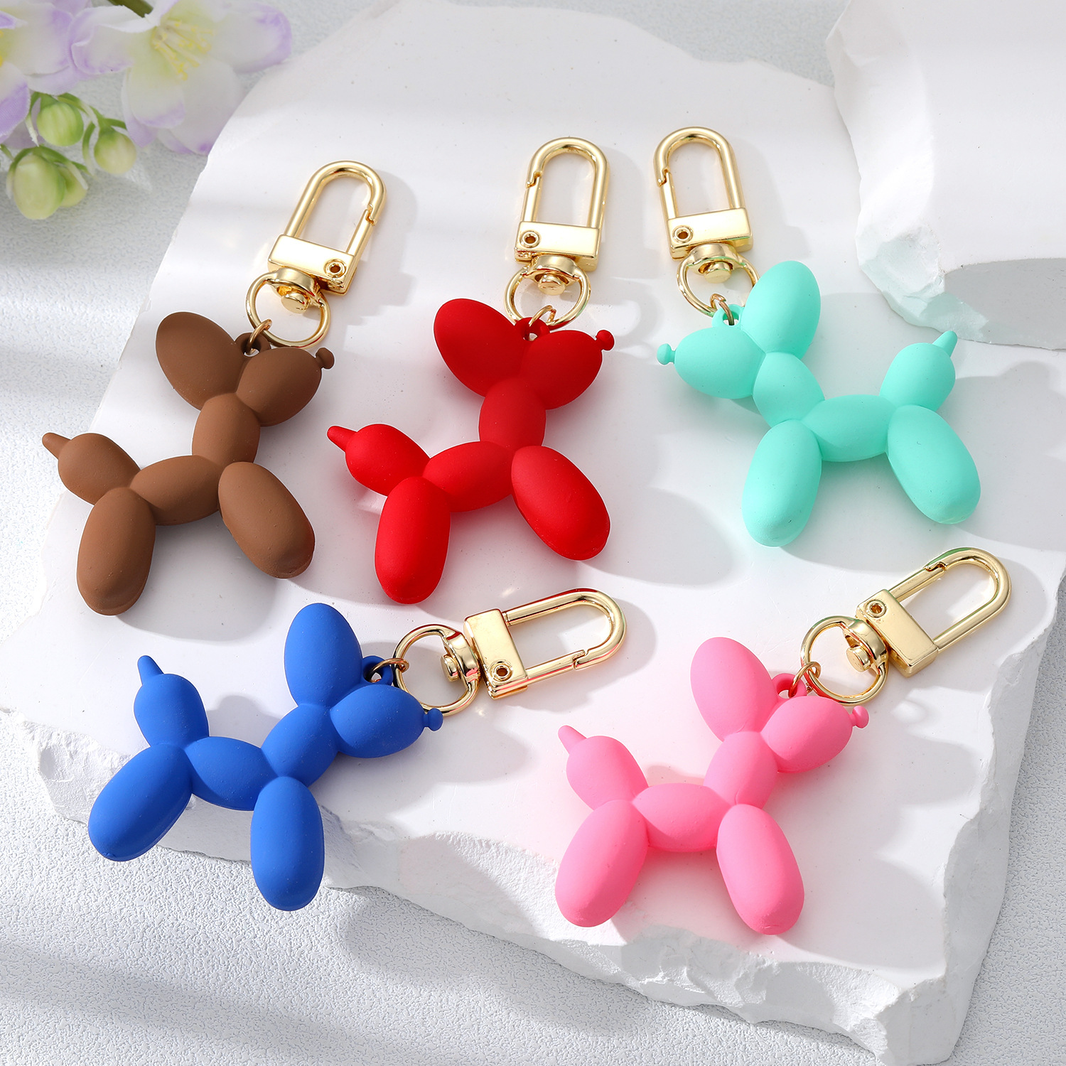 Cute Plastic Resin Balloon Dog Keychain Pendant Cartoon Creative Animal Alloy Keychains Jewelry Accessories Gift
Cute Plastic Resin Balloon Dog Keychain Pendant Cartoon Creative Animal Alloy Keychains Jewelry Accessories Gift