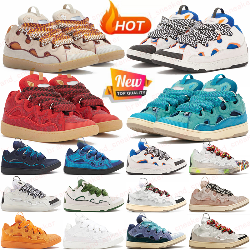 top quality mesh woven Lace-up shoes style 90s extraordinary embossed Leather Curb sneakers mens womens in nappa calfskin shoe rubber platform sole lanvins logo, #30 black gum 
top quality mesh woven Lace-up shoes style 90s extraordinary embossed Leather Curb sneakers mens womens in nappa calfskin shoe rubber platform sole lanvins logo, #30 black gum