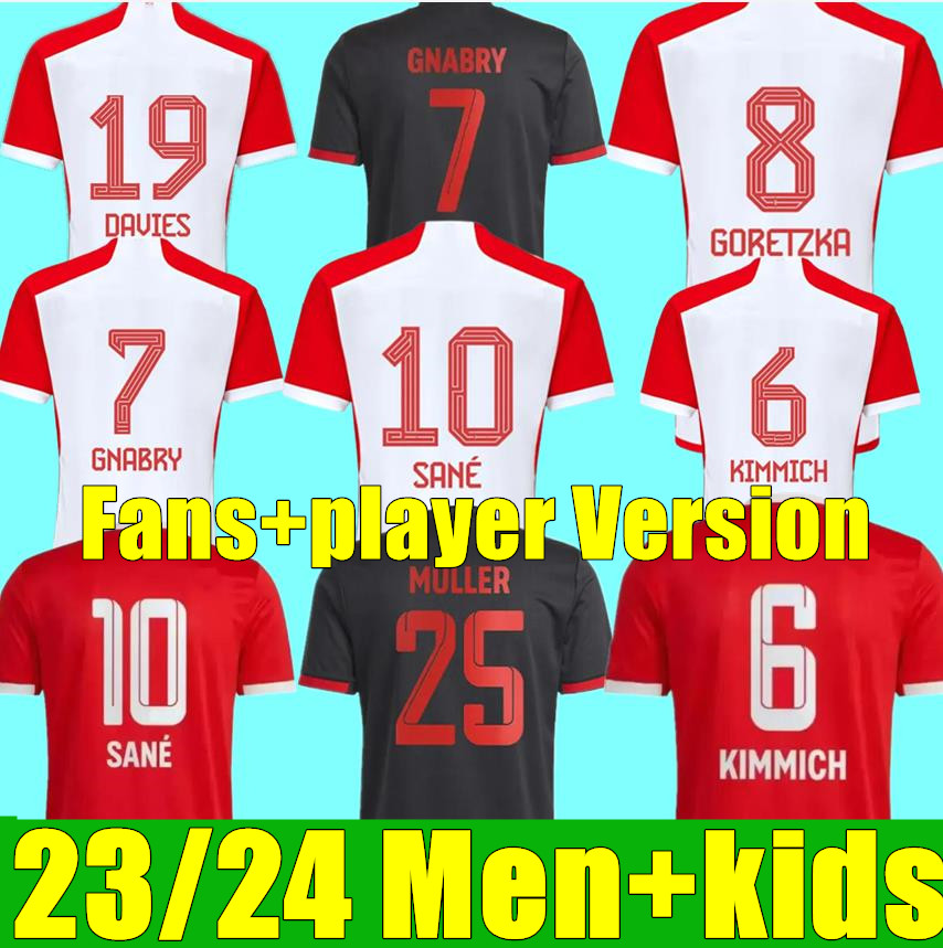 22 23 24 BAYERN soccer jerseys SANE KIMMICH MUNICH MULLER DAVIES COMAN 2023 2024 home football shirt GORETZKA GNABRY MANE #17 jersey MUSIALA Men Kids kit sets uniforms, 1957 adult away
22 23 24 BAYERN soccer jerseys SANE KIMMICH MUNICH MULLER DAVIES COMAN 2023 2024 home football shirt GORETZKA GNABRY MANE #17 jersey MUSIALA Men Kids kit sets uniforms, 1957 adult away