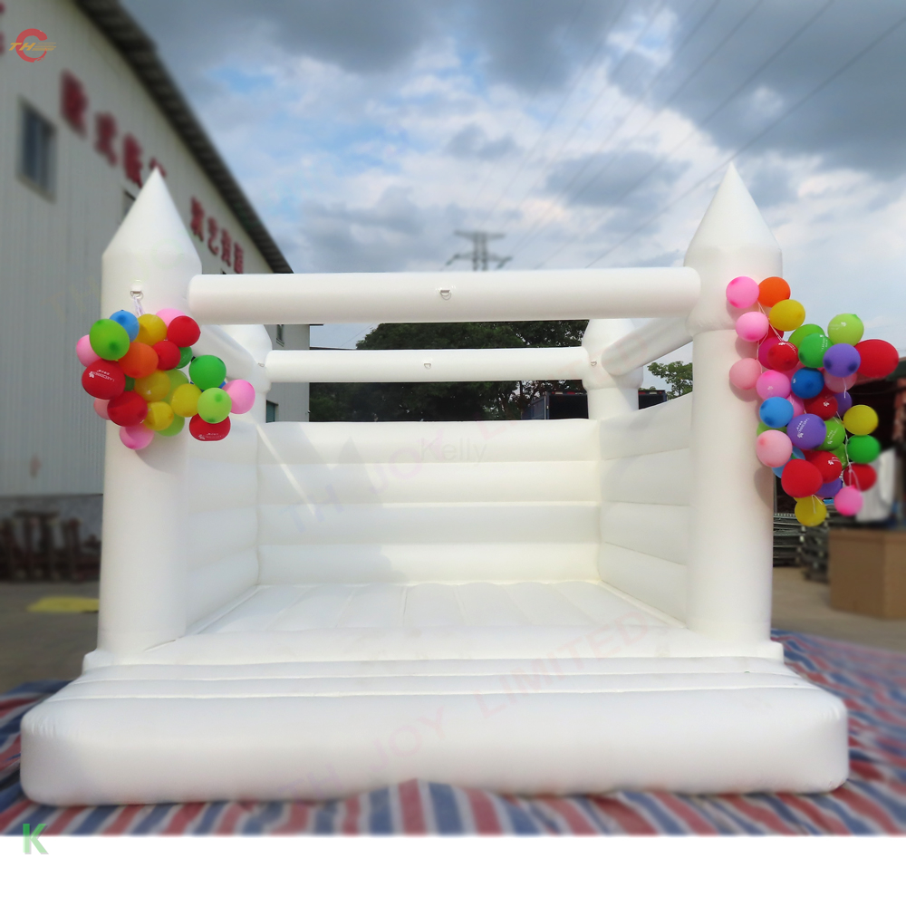 free door ship white inflatable wedding bounce house air bouncy jumping castle moonwalk with balloons for outdoor ceremony
free door ship white inflatable wedding bounce house air bouncy jumping castle moonwalk with balloons for outdoor ceremony