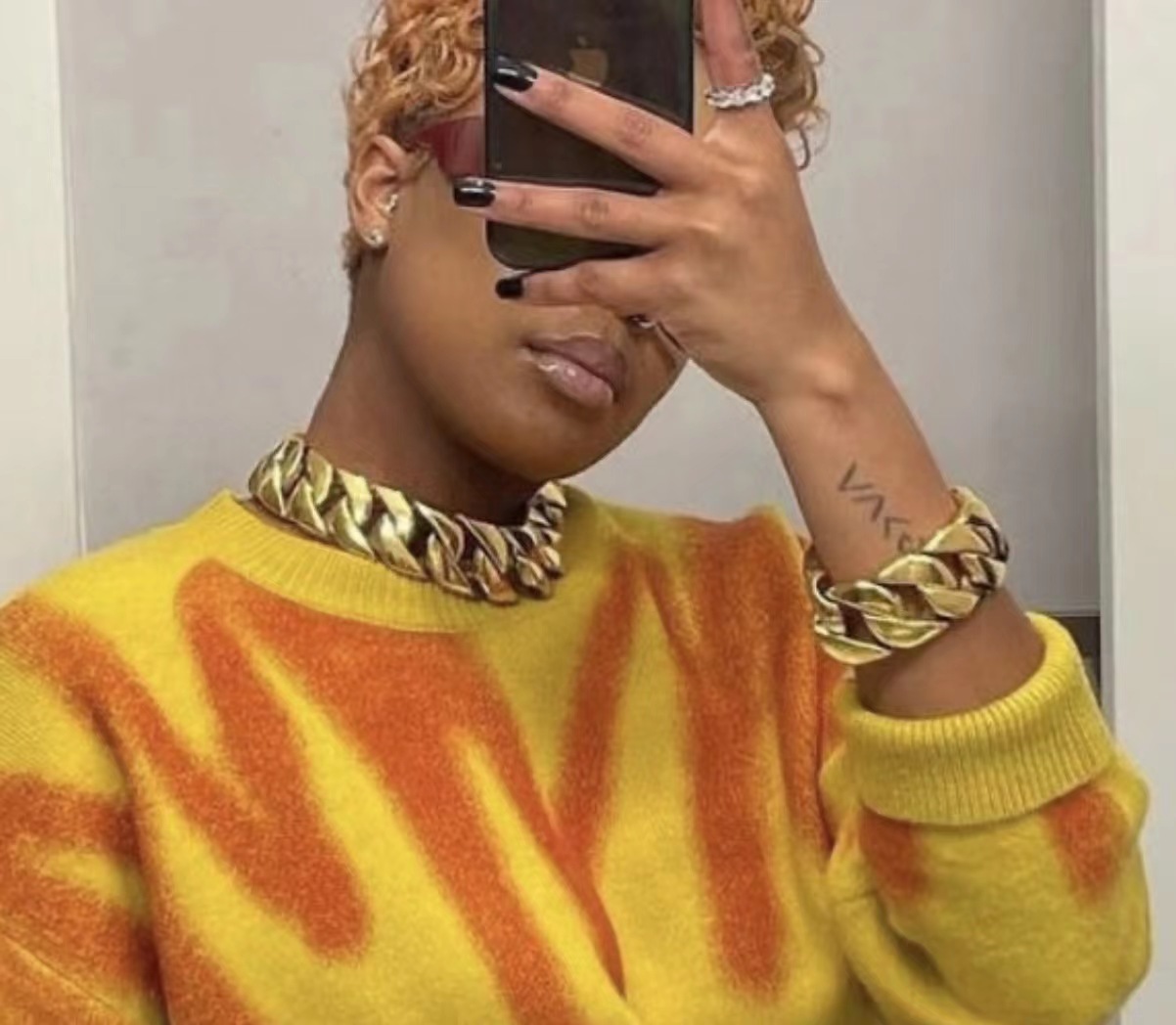 31mm Huge Stainless Steel Curb Cuban Chain Necklace Men Women Hiphop Heavy Gold Tone Flat Round Punk Rock Titanium steel Bike Biker Necklace Bracelet 