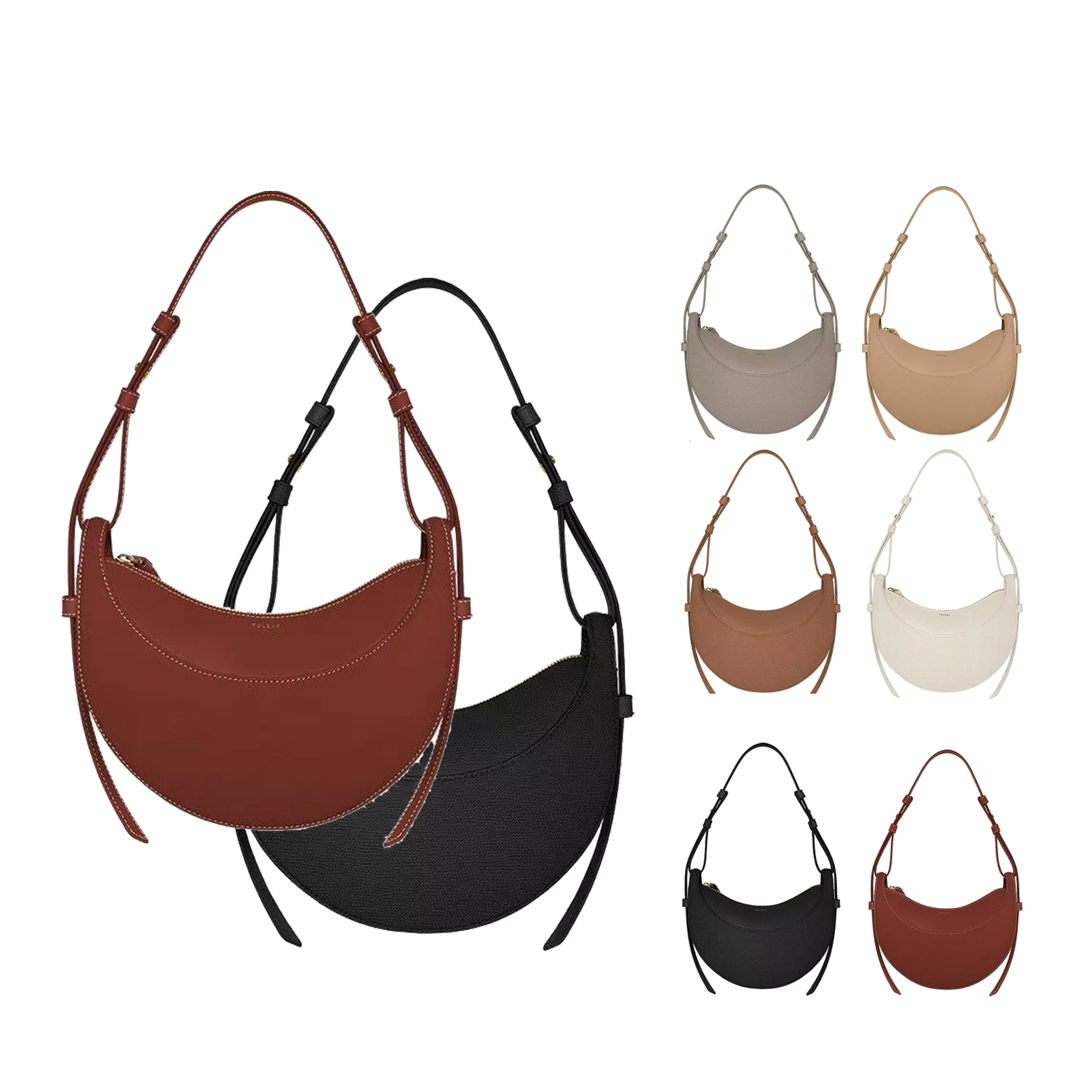 7a quality Small half moon tote Bags Luxury Polene Numero dix Genuine Leather handbag crossbody shoulder Underarm bags Womens mens Designer polenes cyme clutch bag, Khaki
7a quality Small half moon tote Bags Luxury Polene Numero dix Genuine Leather handbag crossbody shoulder Underarm bags Womens mens Designer polenes cyme clutch bag, Khaki