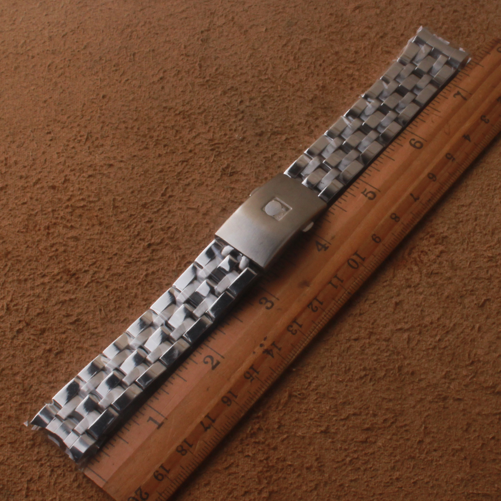Watch Bands Watchbands Bracelet For 1853 PRC200 T17 T461 T055 T014 Men Fold Clasp Strap Watches Accessories Stainless Steel Watch Band Chain 230518