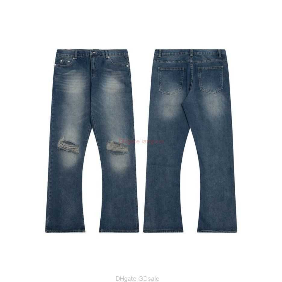 Fashion Designer Clothing Galleries Denim Pants High Edition Galleryes Depts High Street Net Red Men's Women's Water Washing Trousers Fashion Jeans Distressed Rippe, Blue
Fashion Designer Clothing Galleries Denim Pants High Edition Galleryes Depts High Street Net Red Men's Women's Water Washing Trousers Fashion Jeans Distressed Rippe, Blue