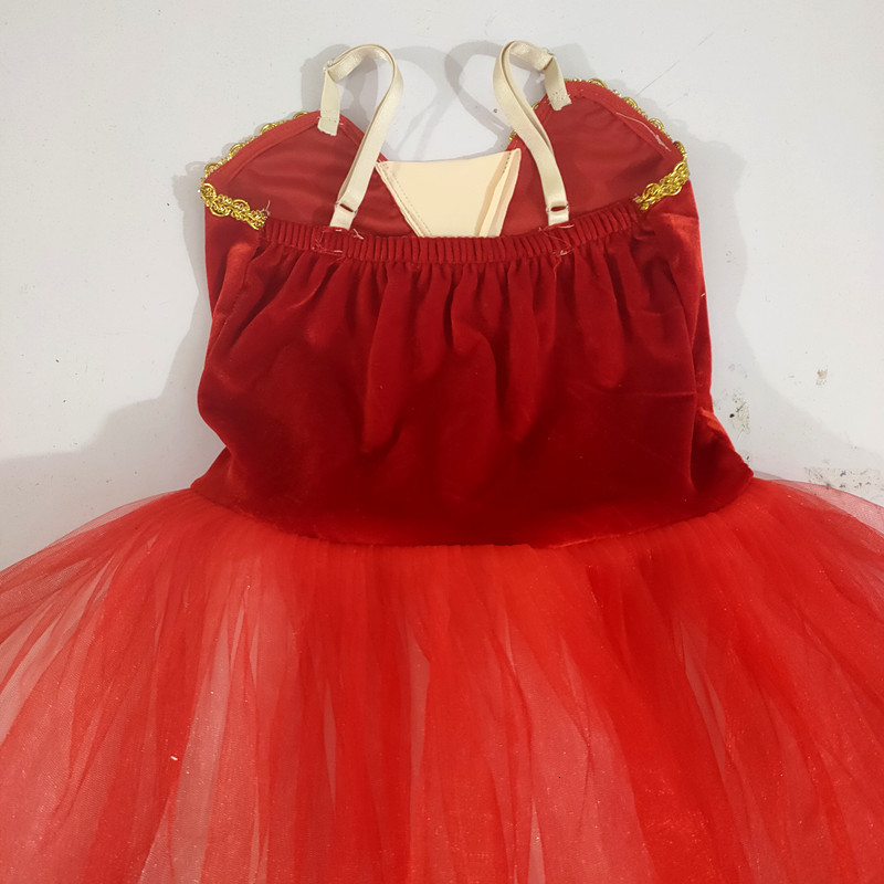 Family Matching Outfits Childrens ballet skirt girls dance childrens program collective performance costumes 230518