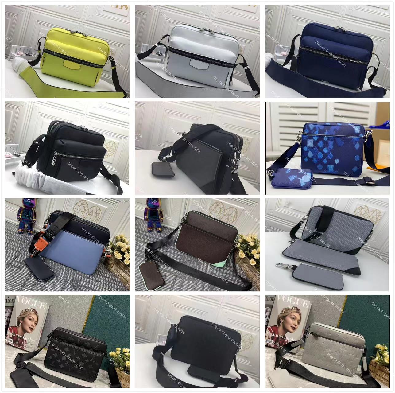 Luxury Designers Bag Messenger bags Women Men totes bag Cross Body Reverse Canvas Set Leather Shoulder man Bag with Purse Wallet Clutch handbags backpack dunk 69443, Packing boxes
Luxury Designers Bag Messenger bags Women Men totes bag Cross Body Reverse Canvas Set Leather Shoulder man Bag with Purse Wallet Clutch handbags backpack dunk 69443, Packing boxes