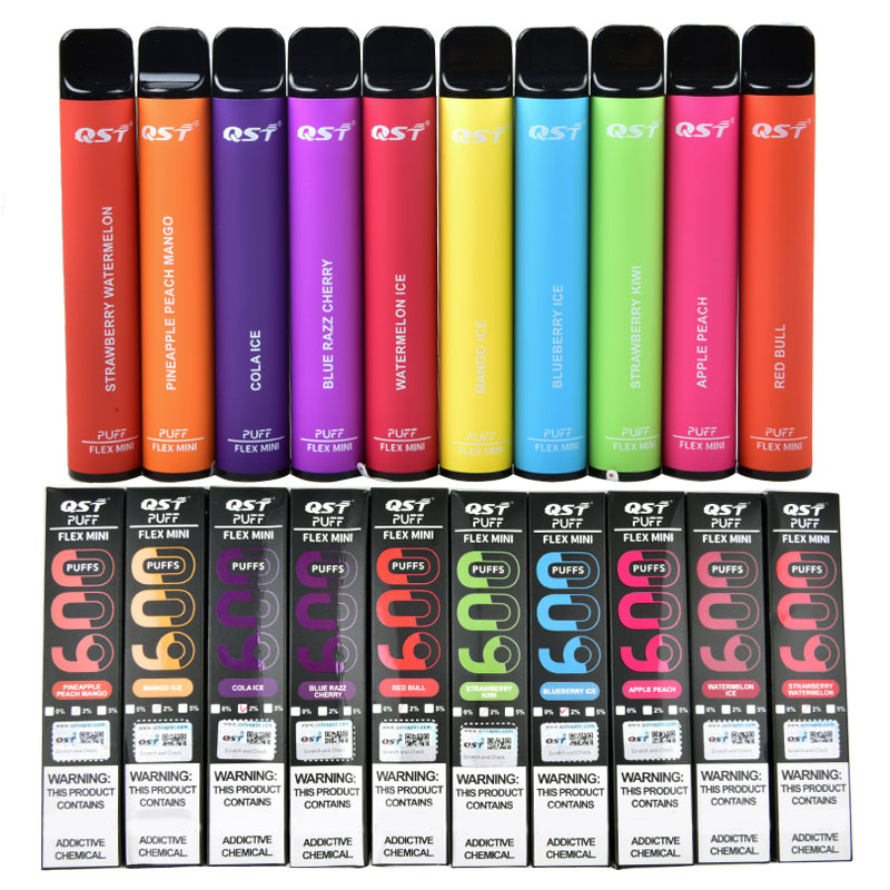 PUFF Flex Mini 600 Puffs Disposable Vape Pen starter Kit Pre-filled 2ml Pod Smoking oil Cartridges
PUFF Flex Mini 600 Puffs Disposable Vape Pen starter Kit Pre-filled 2ml Pod Smoking oil Cartridges