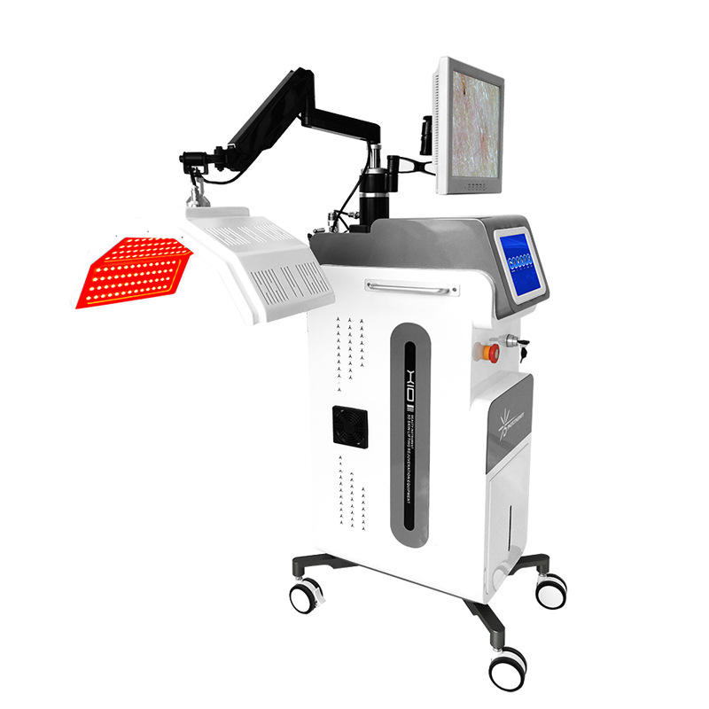Salon 10 In 1 PDT Water Deep Clean Facial Machine 7 Colors Pdt Light Therapy Machine With Bio RF