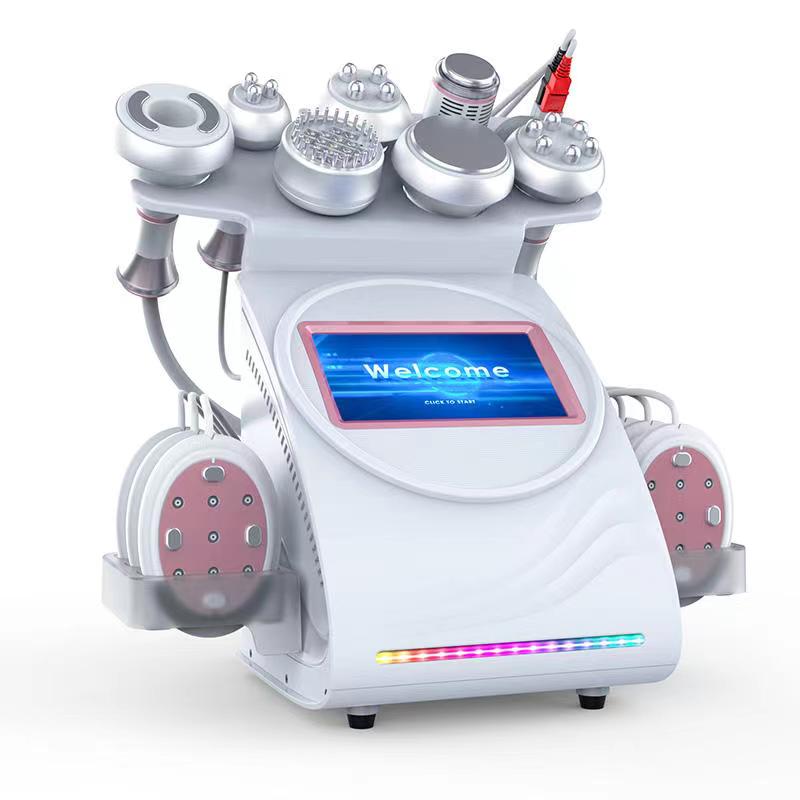 2023 New Cavitation Machine 9 In 1 80k Ultrasonic Rf Cavitation Vacuum Weight Loss Lipo Laser Slimming Beauty Salon Equipment