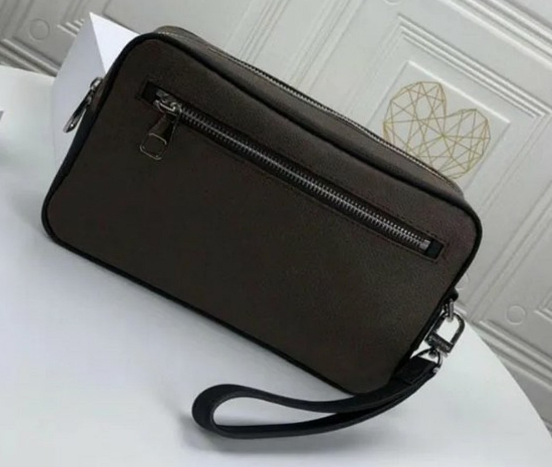 men's KASAI TOILETRY clutch bags palm handbag spacious zipper openings rich inner pockets slots for strong practicality LEATHER canvas clipped arm wrist with strap, Black plaid
men's KASAI TOILETRY clutch bags palm handbag spacious zipper openings rich inner pockets slots for strong practicality LEATHER canvas clipped arm wrist with strap, Black plaid