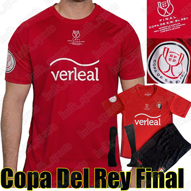 22/23 OSASUNA soccer jerseys 2023 copa del rey final DAVID GARCiA CHIMY aVILA CAMISETA ADULTO TORRES MONCAYOLA MANU SANCHEZ Football shirt men kids Kits sock Full sets
22/23 OSASUNA soccer jerseys 2023 copa del rey final DAVID GARCiA CHIMY aVILA CAMISETA ADULTO TORRES MONCAYOLA MANU SANCHEZ Football shirt men kids Kits sock Full sets