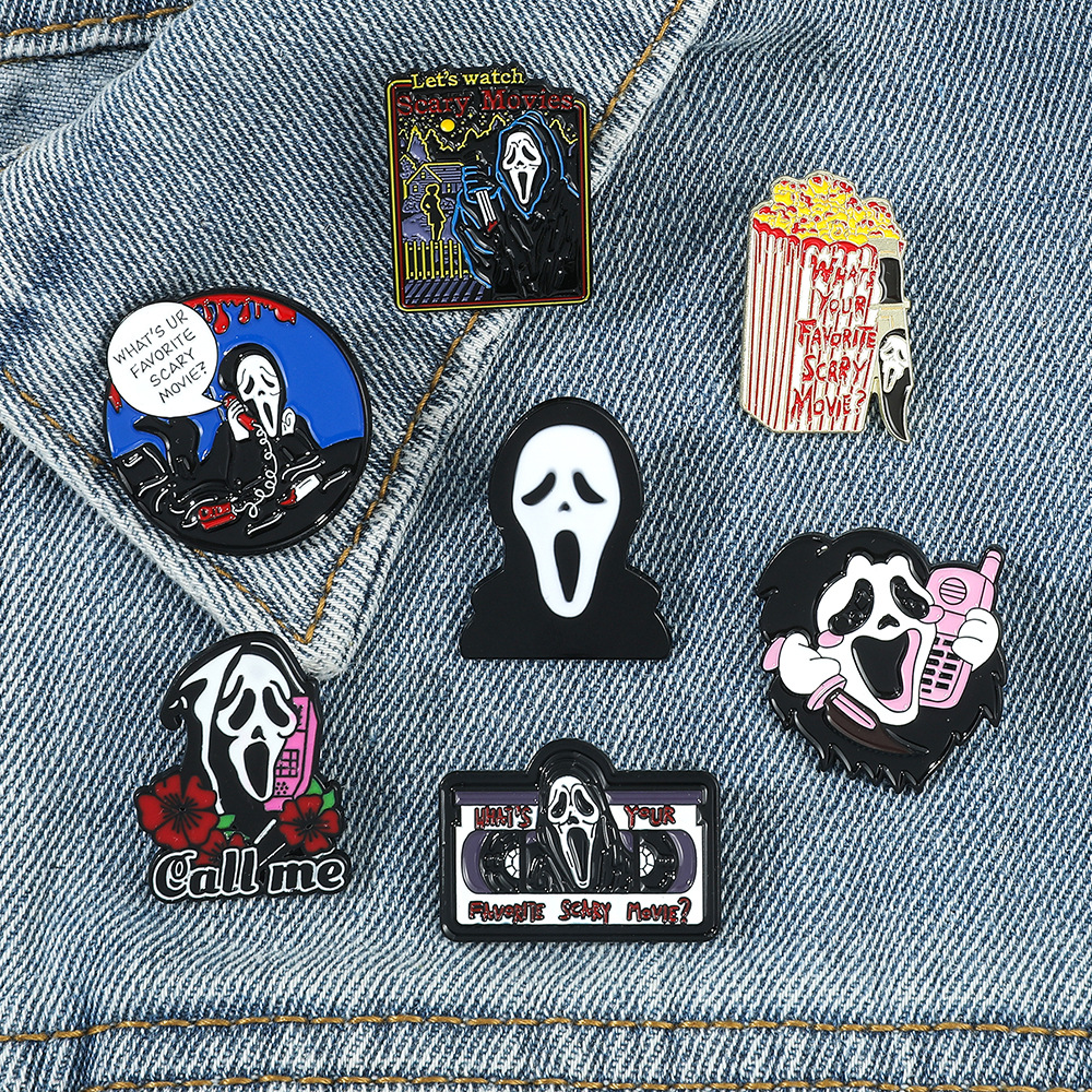 Dark Skull Head Series Alloy brooch flower skull Halloween decorations punk badge Cute Anime Movies Games Hard Enamel Pins Collect Metal Cartoon Brooch, Color #1
Dark Skull Head Series Alloy brooch flower skull Halloween decorations punk badge Cute Anime Movies Games Hard Enamel Pins Collect Metal Cartoon Brooch, Color #1