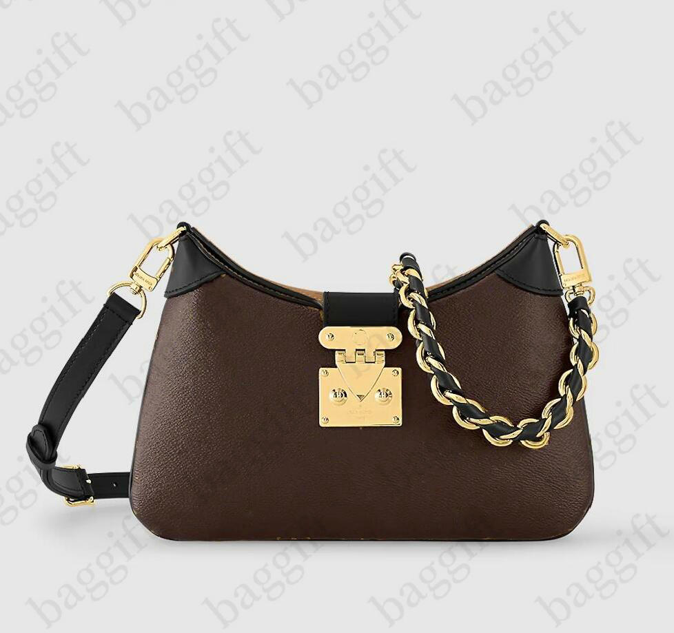 Twinny S-Lock Flap Bag Classic Monograms Reverse Canvas Designer Luxury Handbag Chain Bag Cross Body M46659
Twinny S-Lock Flap Bag Classic Monograms Reverse Canvas Designer Luxury Handbag Chain Bag Cross Body M46659