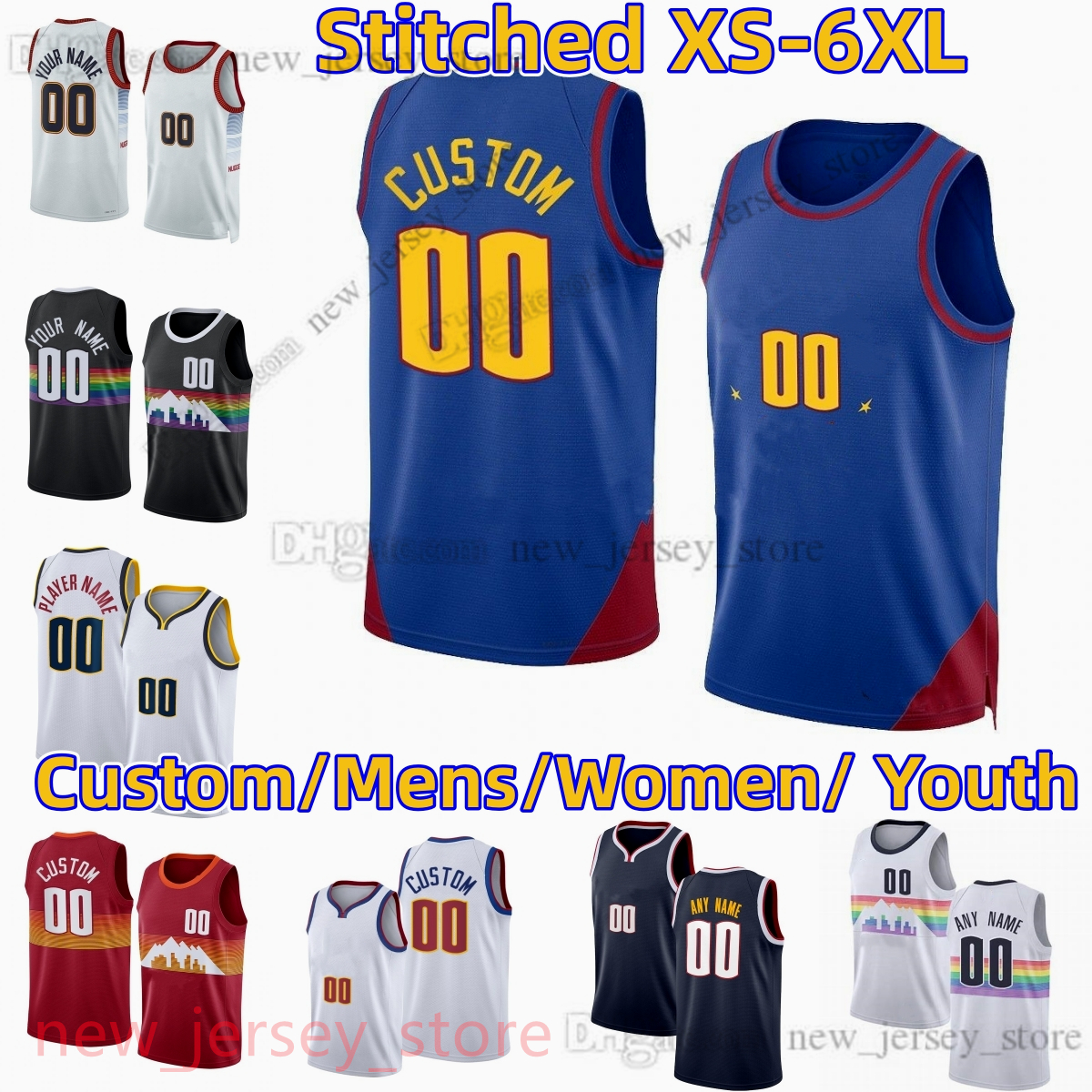 15 Nikola 27 Jokic Jamal Murray Jersey Custom Stitched Basketball Jerseys 14 Ish Smith 32 Jeff Green 31 Vlatko Cancar Christian Braun Peyton Watson DeAndre Jordan, Stitched jersey
15 Nikola 27 Jokic Jamal Murray Jersey Custom Stitched Basketball Jerseys 14 Ish Smith 32 Jeff Green 31 Vlatko Cancar Christian Braun Peyton Watson DeAndre Jordan, Stitched jersey