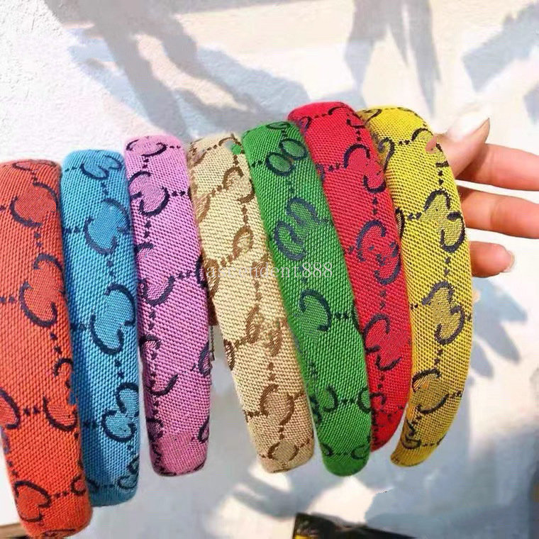 Designer Headband Brand Women Letter Printing Headbands Hairband Fashion Headwear Hairclasp Hoop Hair Accessories s
